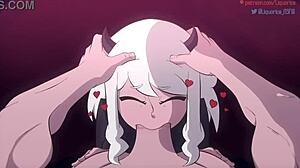 MODEUS THE LUSTFUL DEMON SUCKS MONSTER COCK!