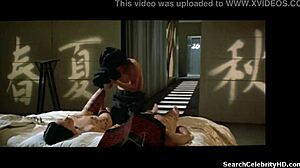 yo, check vivian getting wild in pillow book 1995!