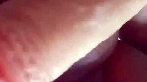 fucking my pretty and fat pussy with creampie 😍