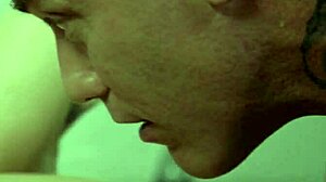 Hot blonde babe passionately rides repairman's cock