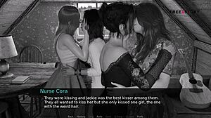 Nurse Cora's group sex with John 😈