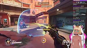 Vtuber Lewdneko Plays Overwatch And Gets Spanked Part 2