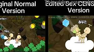 Comparing Rhythm Heaven Fever Original and Censored Versions