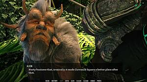 Hot sex in public lake with 3d cartoon characters