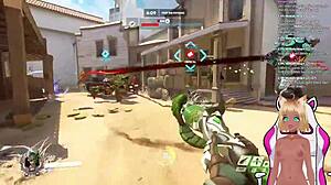 Vtuber Lewdneko Plays Overwatch And Gets Spanked Part 2