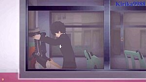 Futaba Sakura And Ann Takamaki In Persona 5 Hentai