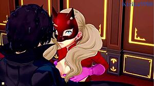 Futaba Sakura And Ann Takamaki In Persona 5 Hentai