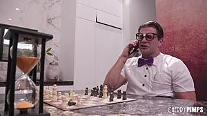 big tits french milf stepmom fucks nerdy stepson nathan bronson unexpectedly