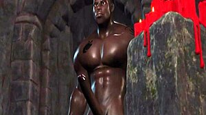 3D porn with massive cock and huge boobs banging