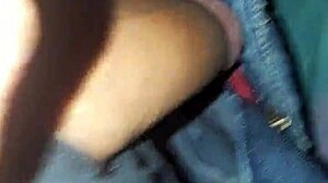 Babe on her best friend's porch in public