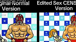 Comparing Rhythm Heaven Fever Original and Censored Versions