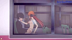 Futaba Sakura And Ann Takamaki In Persona 5 Hentai