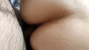 Suggestive view of Italian girlfriend destroying her shaved pussy