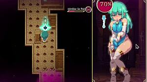 Futa loses control with pussy toy 😏