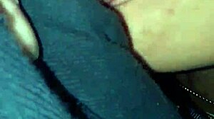 Babe on her best friend's porch in public