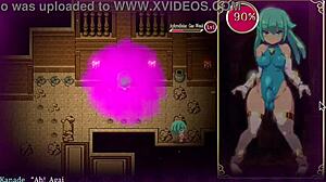 Futa loses control with pussy toy 😏