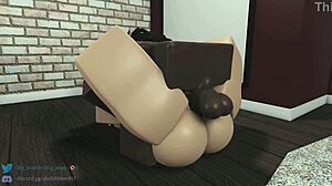 I bent this white girl over and pounded her hard in her bedroom.