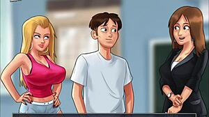 I enjoy playing Summertime Saga episode 125 with its erotic cartoon anime style