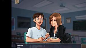 I enjoy playing Summertime Saga episode 125 with its erotic cartoon anime style