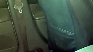 I caught my friend doing webcam in her car.