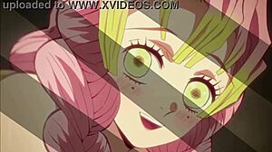 Mitsuri and Tanjiro Share a Kiss in This Hentai Anime Adventure with Monsters.