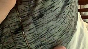 playing with my wife's incredible 42f natural tits feels so damn good