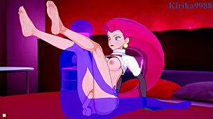 Lillie and Jessie Musashi Have Intense Sex in Pokemon Hentai!