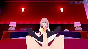 marin says, 'want to see our intense creampie sex?'