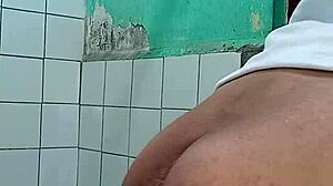 Addictive Bottle Insertion Into Ass