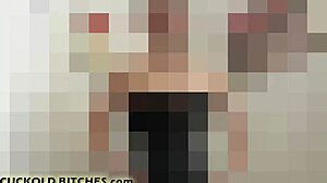 Suggestive watch me jerk off the neighbor in humiliating femdom play