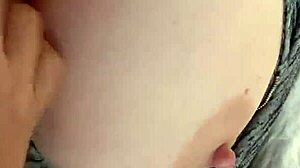 playing with my wife's incredible 42f natural tits feels so damn good