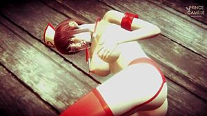 Japanese Nurse Ayumi Asks for Your Sample in 3D POV