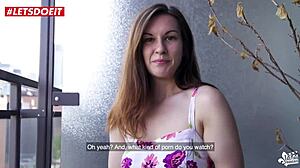 first porn audition with sexy canadian teen squirting everywhere