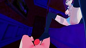 Fourth episode of 3D hentai cartoon anime series