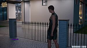 In Lust Academy 135, the milf shows her big tits and ass.