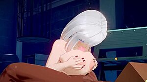 cute teen girl with big tits gets played with by pervert