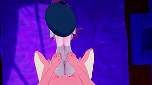 Fourth episode of 3D hentai cartoon anime series