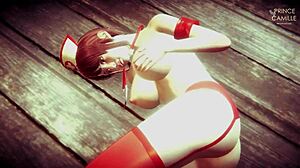 Japanese Nurse Ayumi Asks for Your Sample in 3D POV