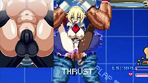 Mugen Brian vs ES 在动画性爱场景中激烈对战