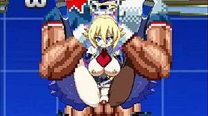 Mugen Brian vs ES 在动画性爱场景中激烈对战