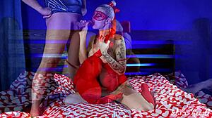 Valentines Day Superhero Action