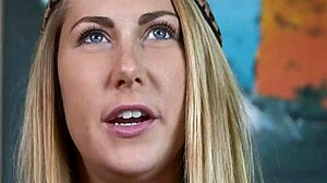 That Charming Teen Is Seducing the Hunk with Her Dick Sucking