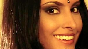 the bollywood brunette dances nude and teases erotically