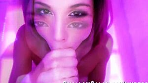 Aidra Fox Delivers Wild Cosplay Fantasy with Blowjob at Swallow Salon