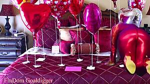 smelly dirty shoes turn into wild valentines fetish fuck.