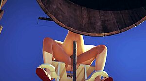 Hentai Uncensored 3d - Kitty Boobjob And Fucked With Creampie - Japanese Asian Manga Anime Game Porn!