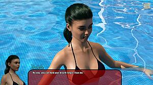 Alexandra 188: Detailed 3D Cartoon Anime Game Adventure