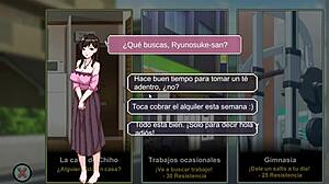 Hentai Game Ntraholic Fucks His Wife On The Balcony While She Sucks My Dick In Front Of Her Husband - Part 3