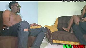 warri girl can't wait to take on two lucky guys!