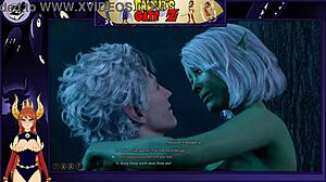 Astorian Fucks Female Namekian with Intense Orgasms